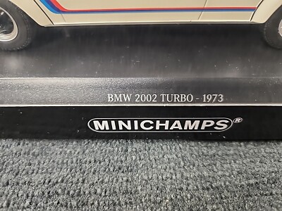 Bmw 2002 Turbo 1973-White Minichamps 1/18 | eBay