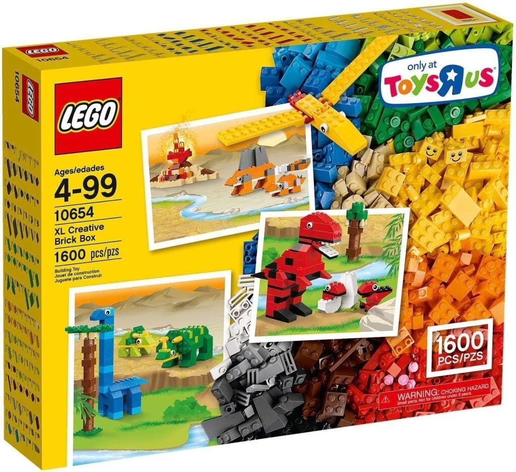 LEGO 10654 XL Set Creative CLASSIC Brick Box 1600 Pieces (Toys R