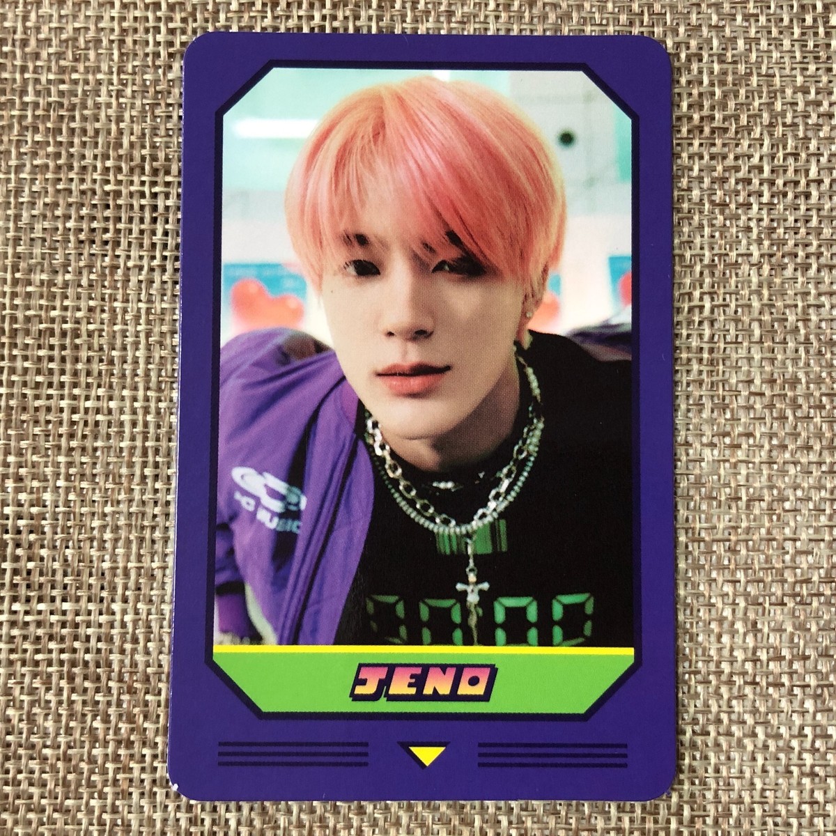 NCT DREAM JENO [GLITCH MODE] Official Matching Photocard, Arcade