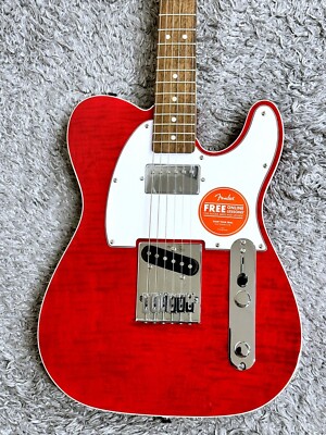 Squier By Fender Affinity Series Telecaster Fmt Sh Crimson Red
