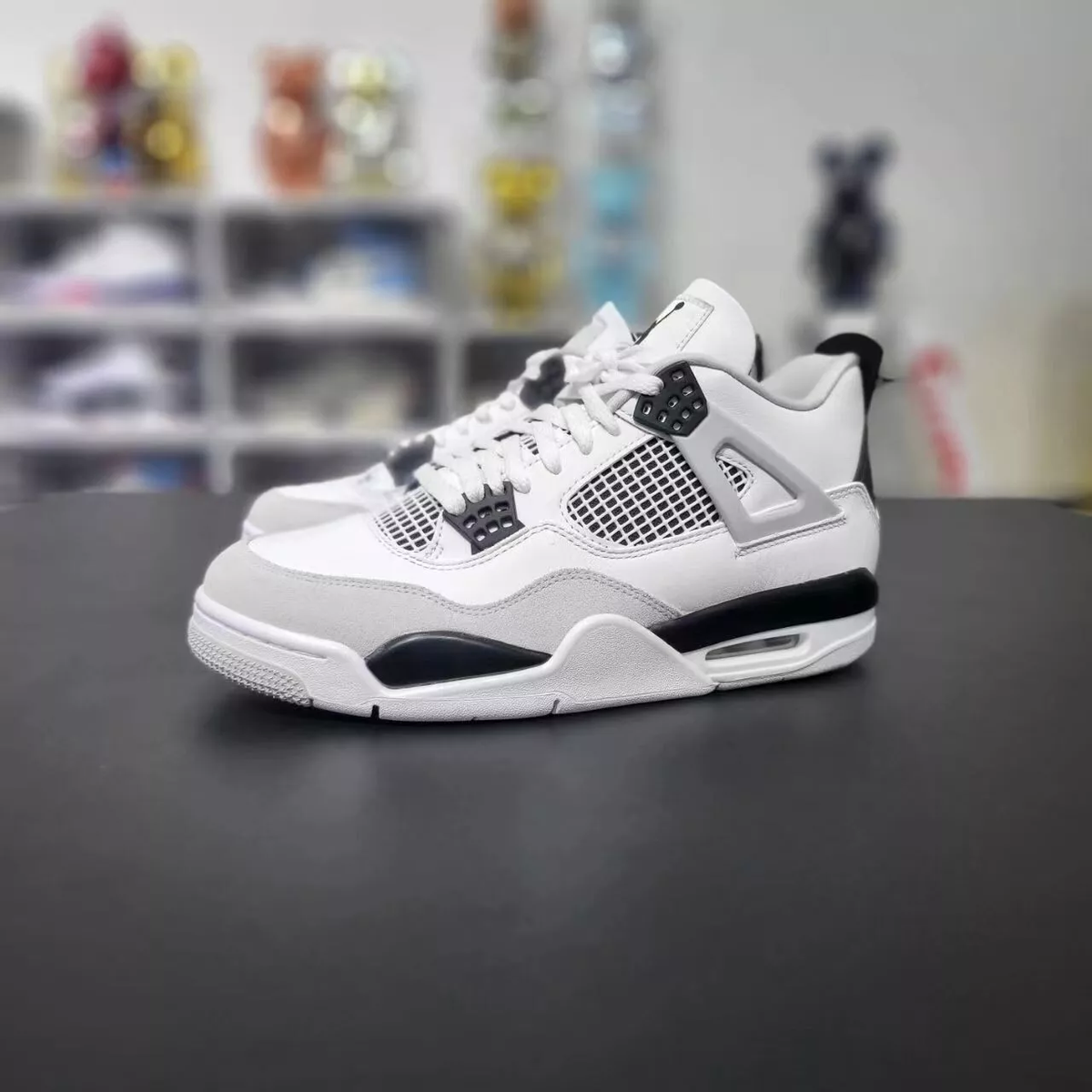 Jordan 4 Retro Military Black White Oreo Size 11.5 DH6927-111 SAME