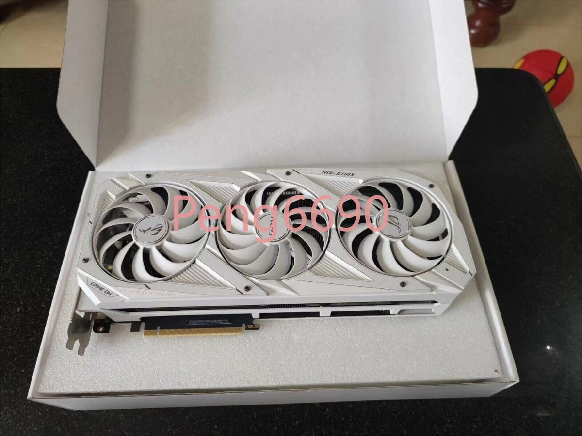 ASUS ROG Strix GeForce RTX 3070 8GB GDDR6 Graphics Card - White