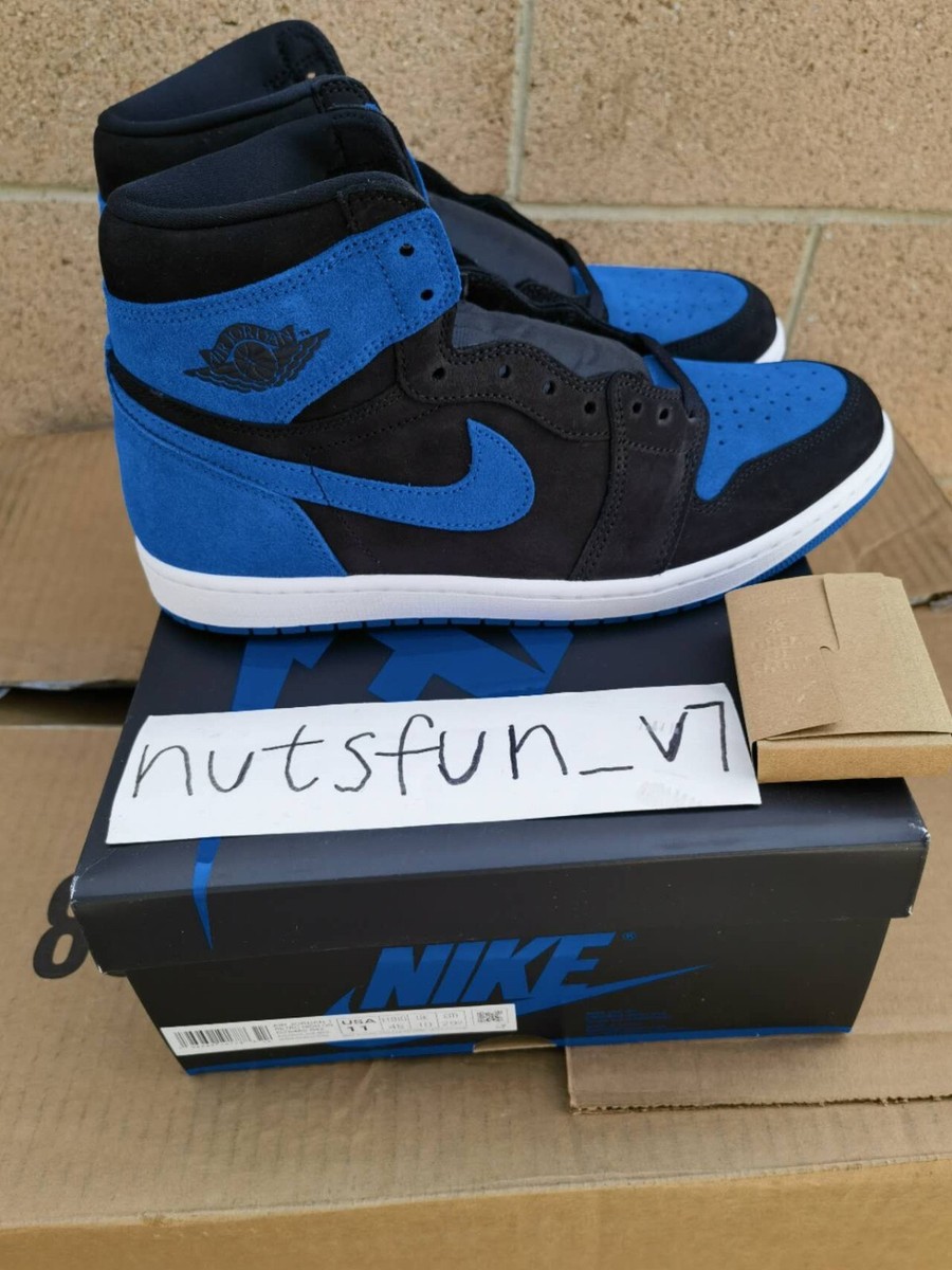 Nike Air Jordan 1 Retro High OG Royal Reimagined DZ5485-042 Size8