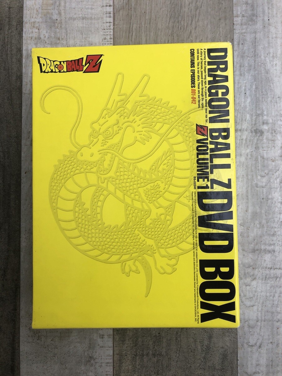 DragonBall Z: Dragon Box, Vol. 1 (DVD, 2009, 6-Disc Set) RARE OUT