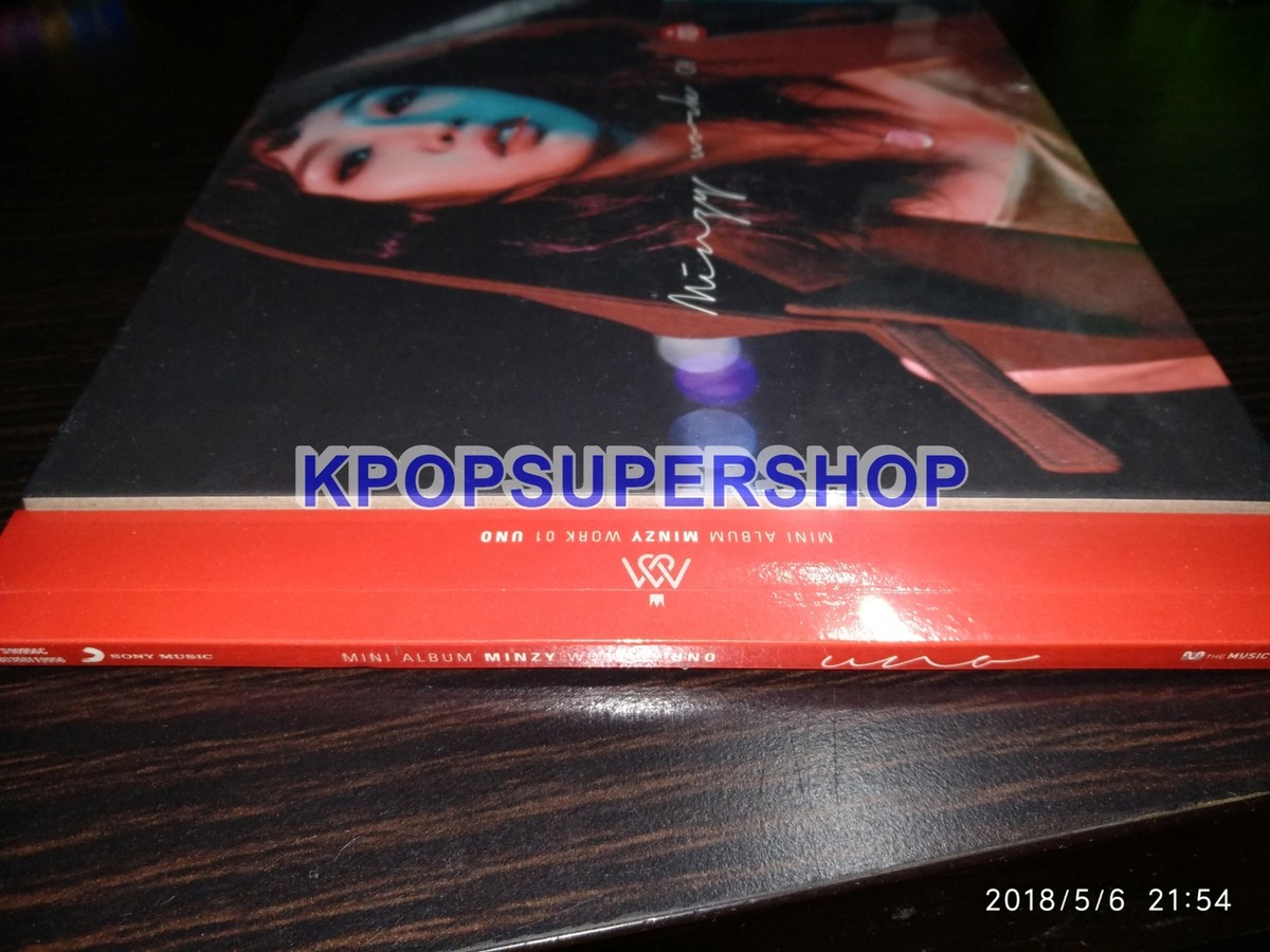 Gong Minzy 1st Mini Album Minzy Work 01 Uno 2NE1 CD Photobook New