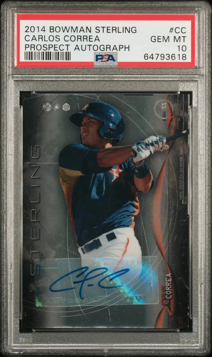 Bowman Carlos Correa Baseball Sports Trading Cards & Accessories