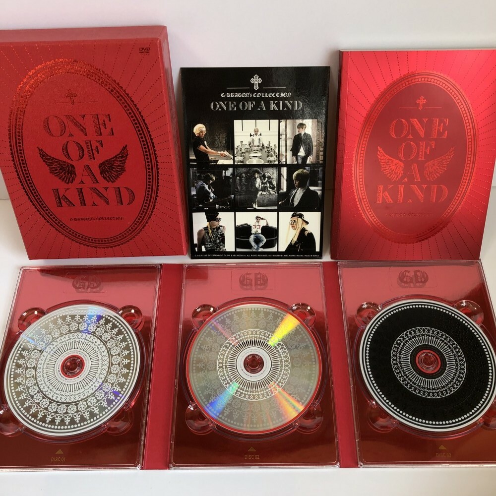 G-DRAGON COLLECTION ONE OF A KIND 3 DVD+Photobook+sticker | eBay