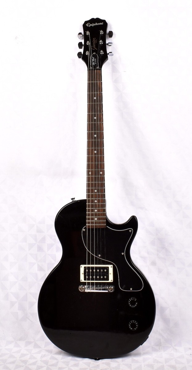 音出しOK♪ Epiphone エピフォンLES PAUL Juniorブラック