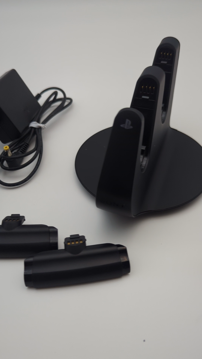 PS3 DualShock 3 Controller Dock Charging Station Set SONY CECH