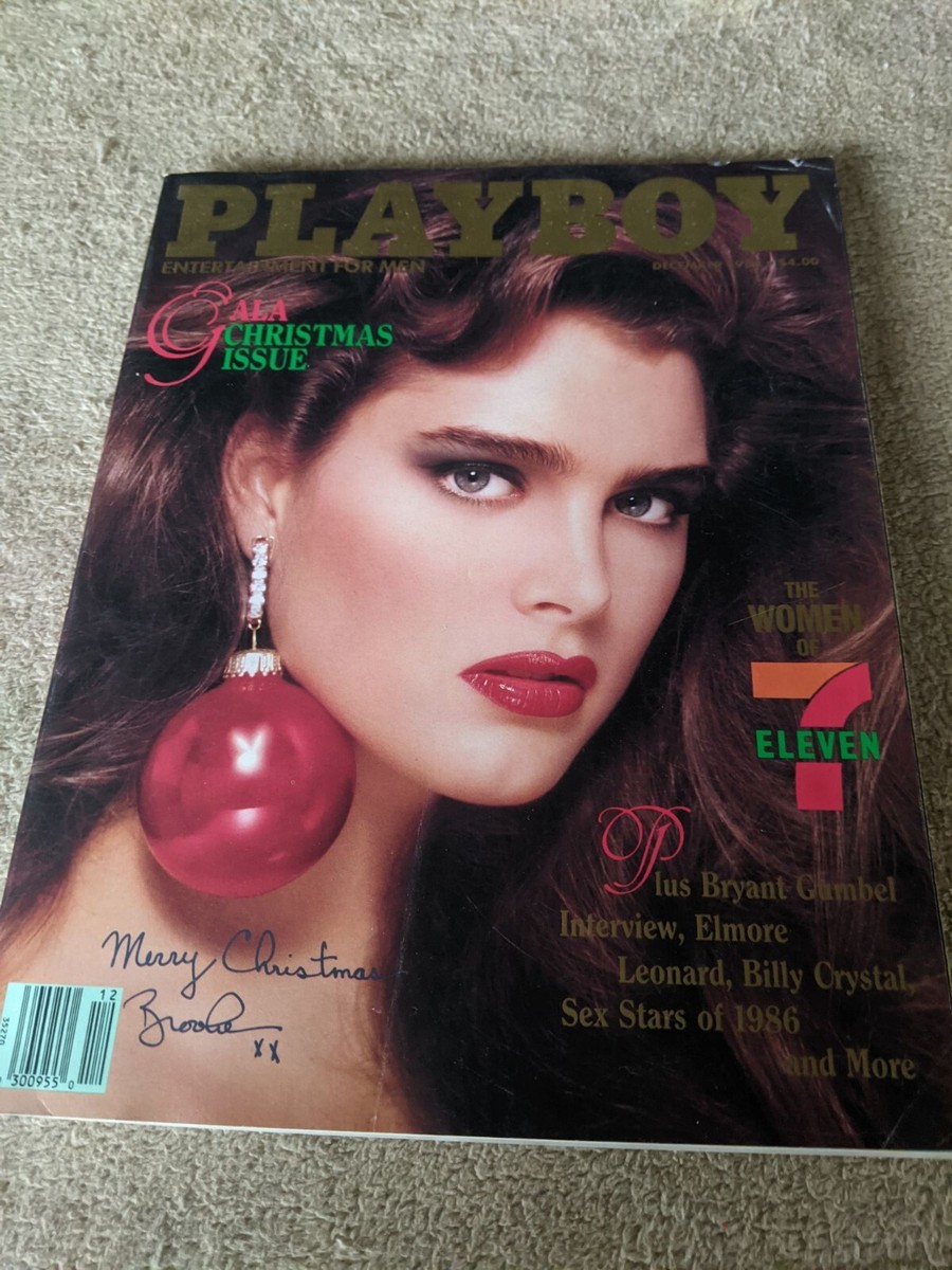 PLAYBOY DECEMBER 1986 WOMEN OF 7 ELEVEN & LAURIE CARR CENTERFOLD