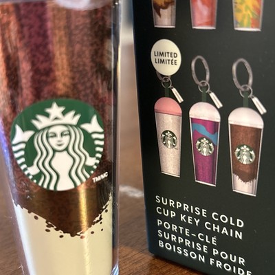 Starbucks Surprise Cold Cup Keychain Frappuccino Style Brown | eBay