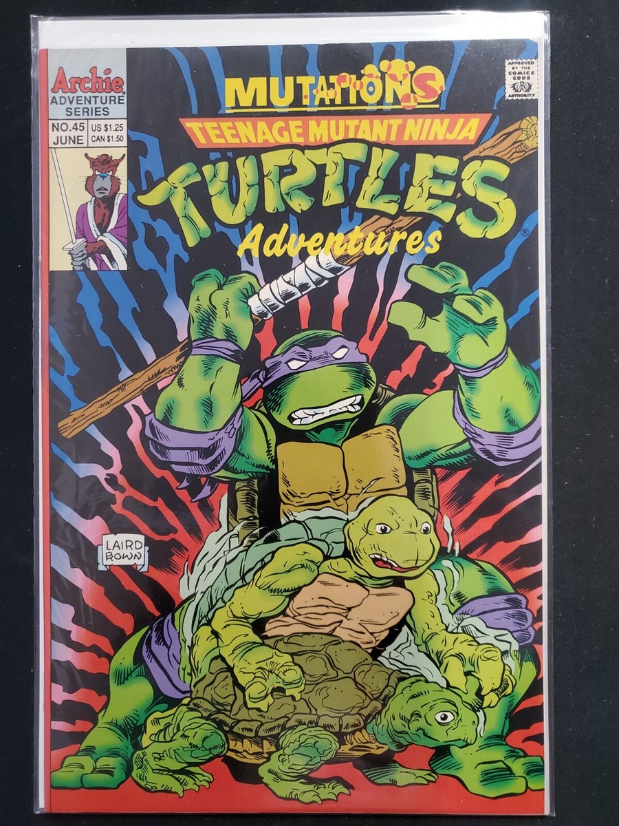 Teenage Mutant Ninja Turtles Adventures #45 Archie 1993 VF+ Comics
