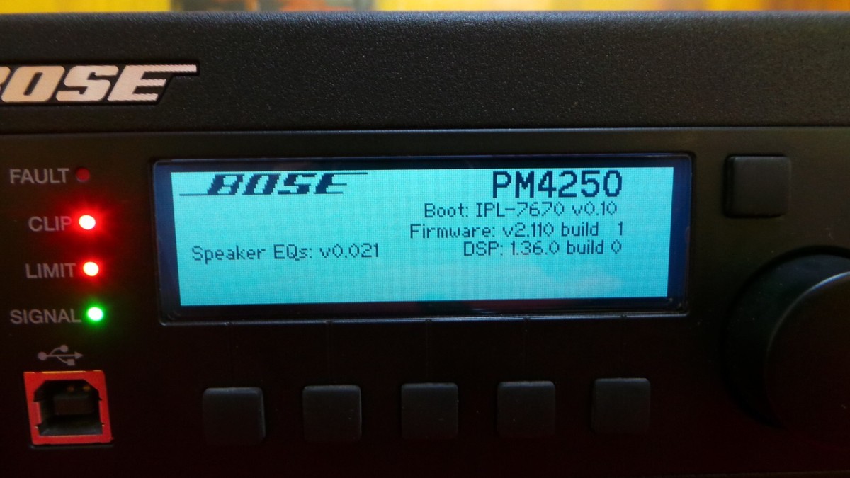 BOSE POWERMATCH PM4250 CONFIGURABLE POWER AMPLIFIER | eBay