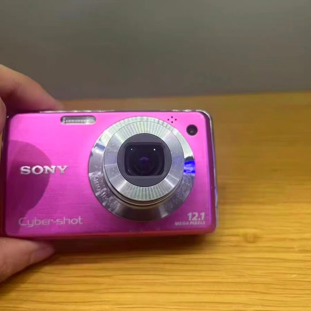 Sony Cyber-Shot DSC-W220 12.1MP CCD Vintage Digital Camera - 90