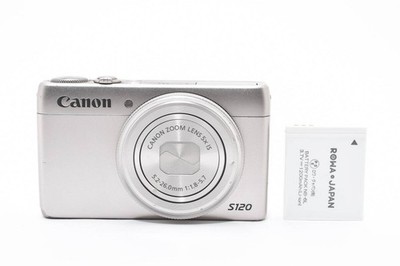 Canon PowerShot S120 12.1MP Digital Camera - Black for sale online