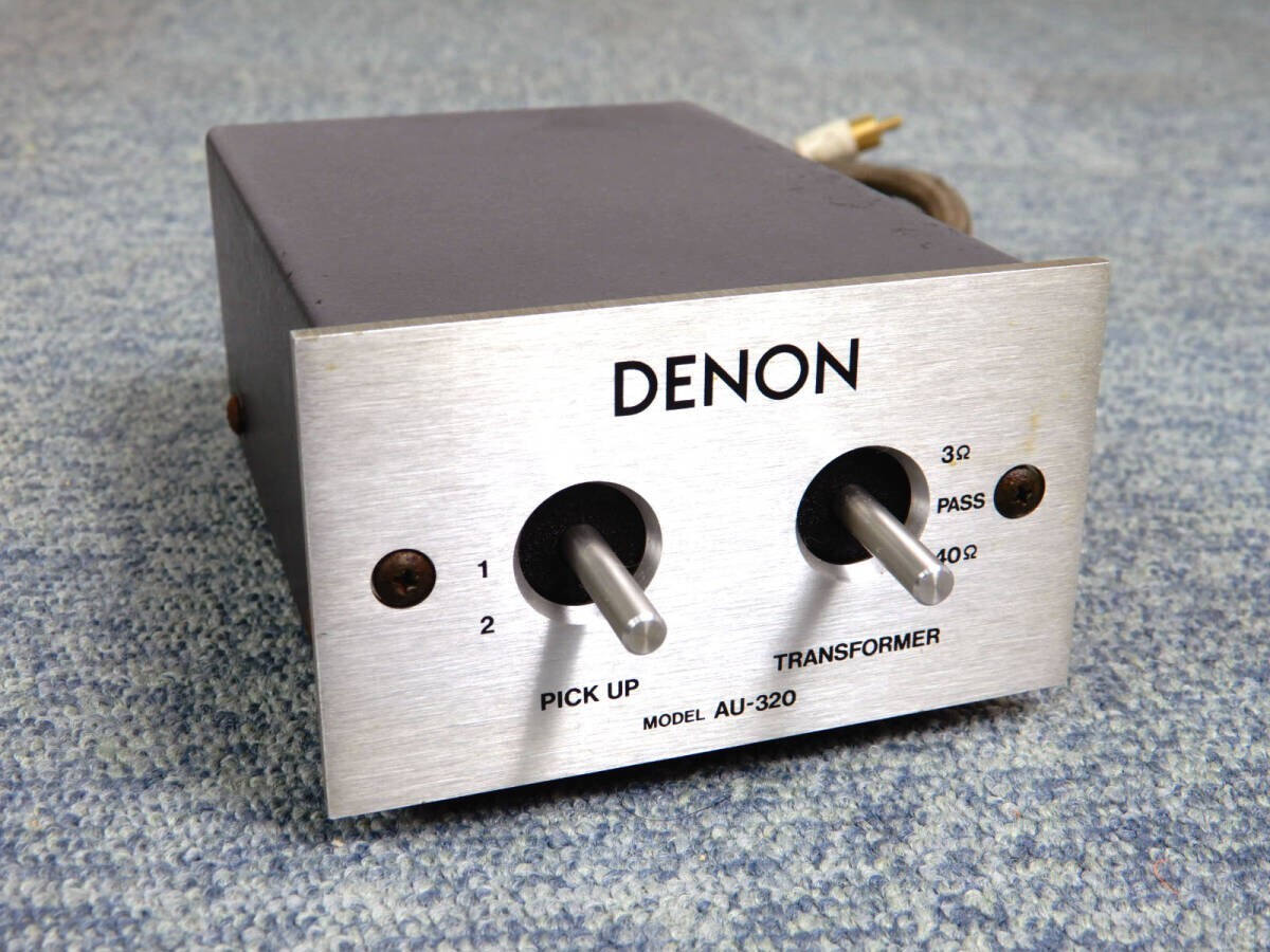 Denon AU-320 Step Up Transformer In working condition | eBay