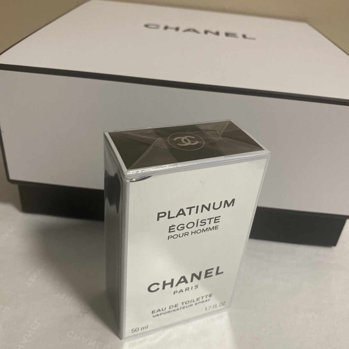 CHANEL PLATINUM EGOISTE for Men Cologne 1.7oz / 50ml EDT Spray NEW
