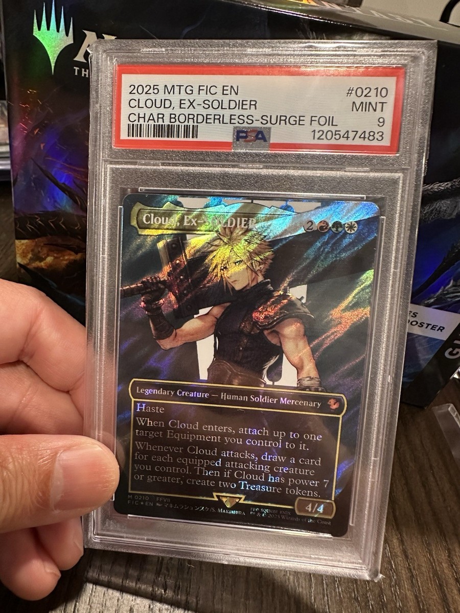 元ソルジャー、クラウド フルアートfoil Cloud, Ex-SOLDIER /元
