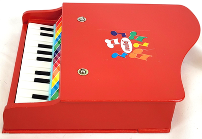 Jaymar Wooden Baby Grand Piano Red 1970's ~New In Box~ T494 | eBay