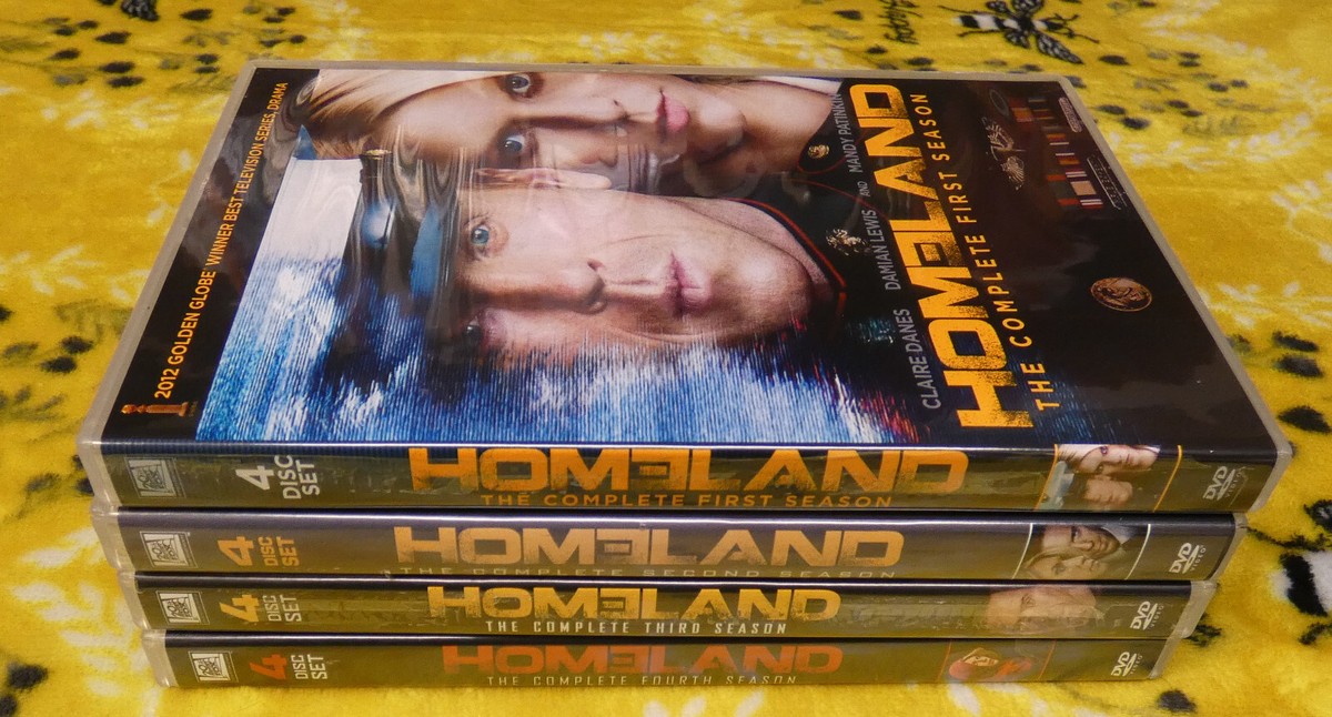 Homeland Complete Seasons 1-4 DVD 1 2 3 4 Thriller Crime Drama | eBay