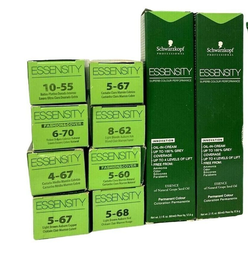 ORIGINAL PKG Schwarzkopf ESSENSITY Permanent Hair Color 2 oz.~ BUY