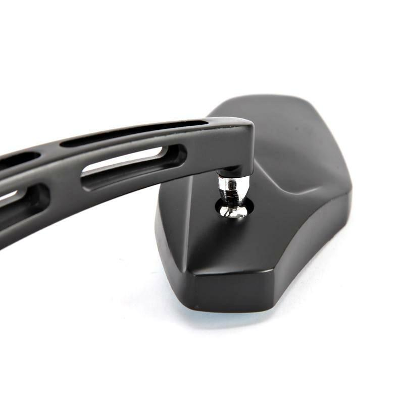 Smoke Blue Motorcycle Rear View Mirrors For Kawasaki 250 500 ZX6