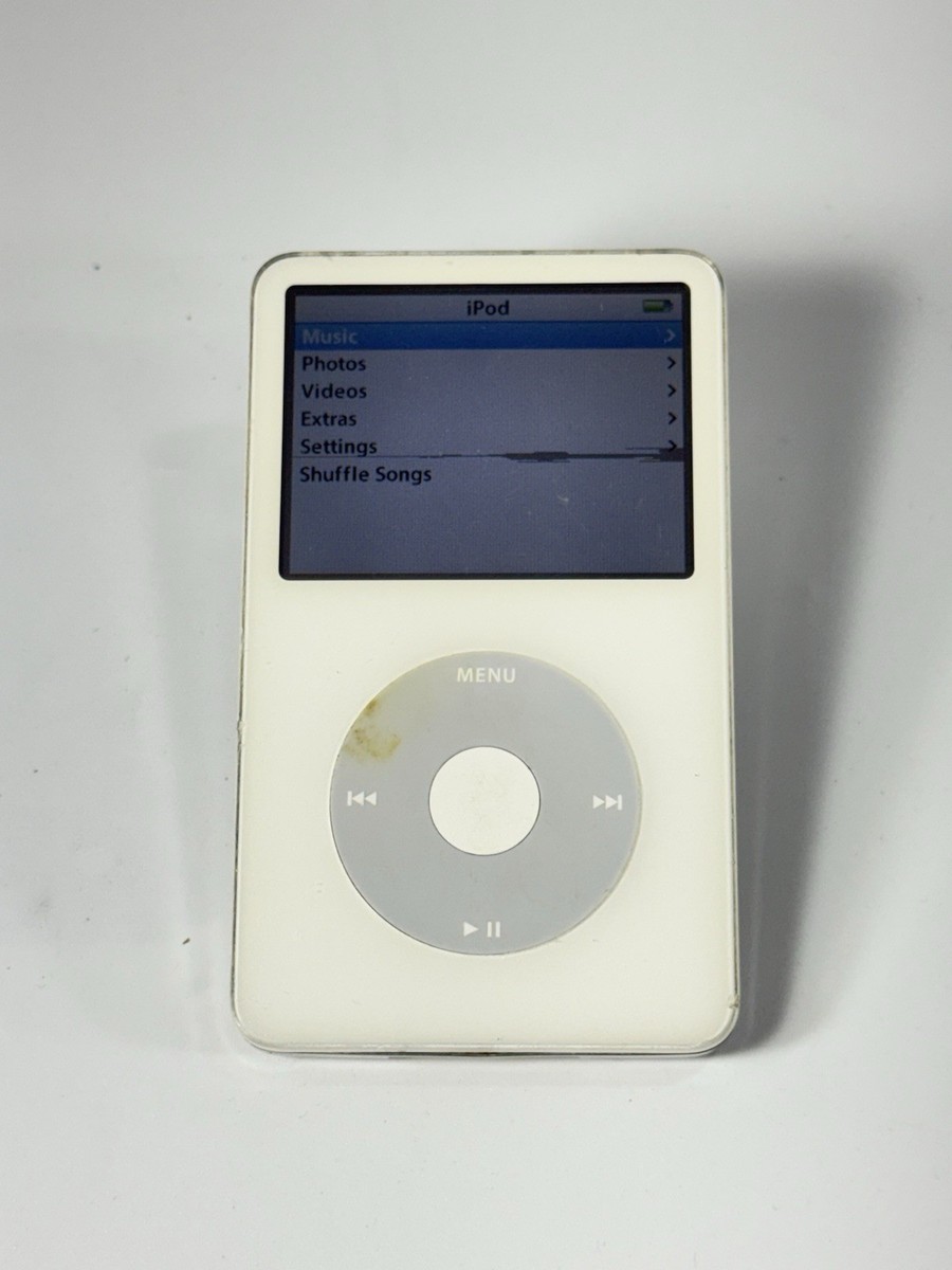 Apple iPod Classic 5th Gen with Video - A1136 White 30GB PA002LL