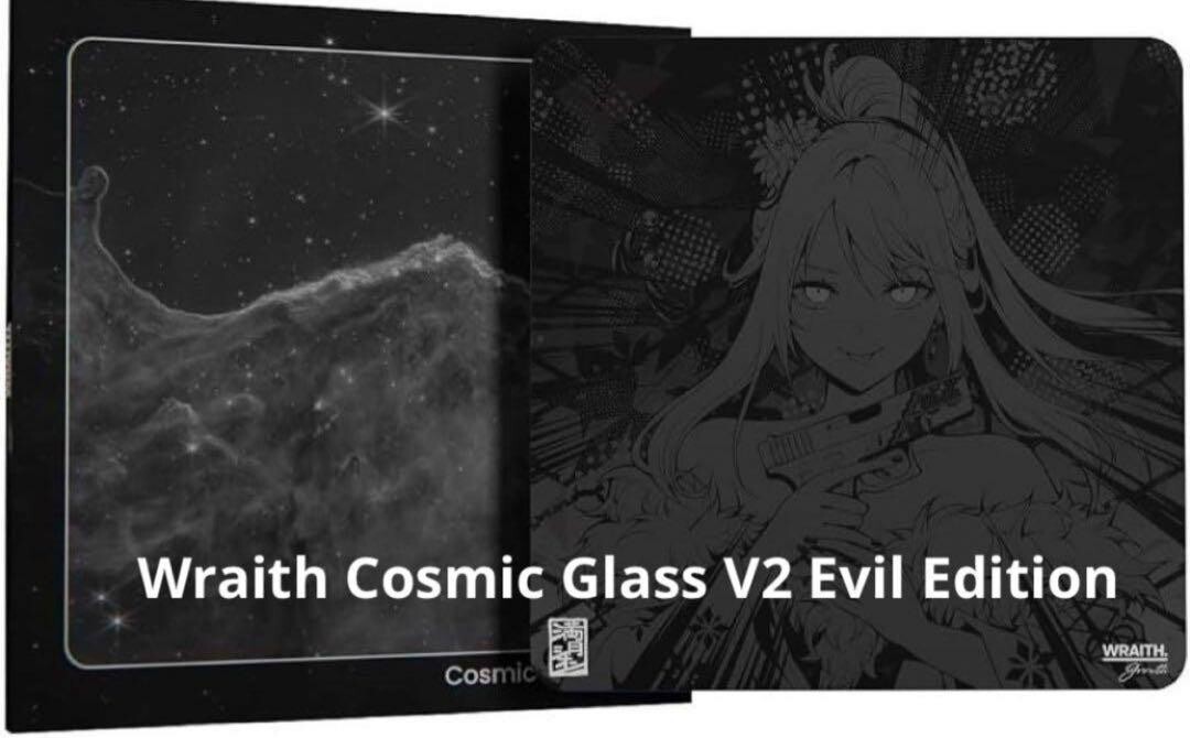 Wraith Cosmic Glass V2 Evil Edition Limited of 200 Glass MousePad