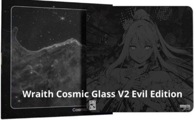 Wraith Cosmic Glass V2 Evil Edition Limited of 200 Glass MousePad