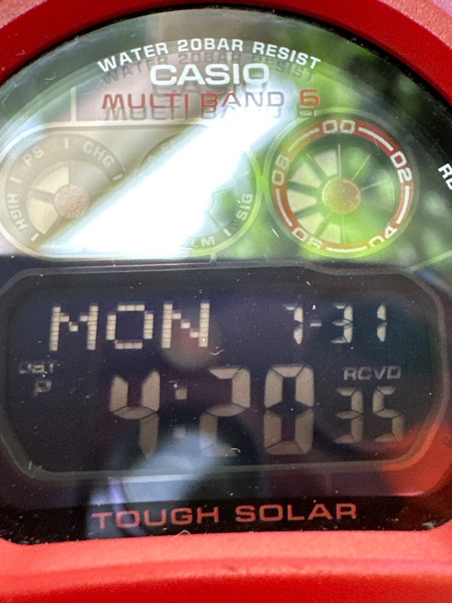 Casio G-Shock Burning Red Entire line up Gw-6900Rd-4Jf + Gw-7900rd