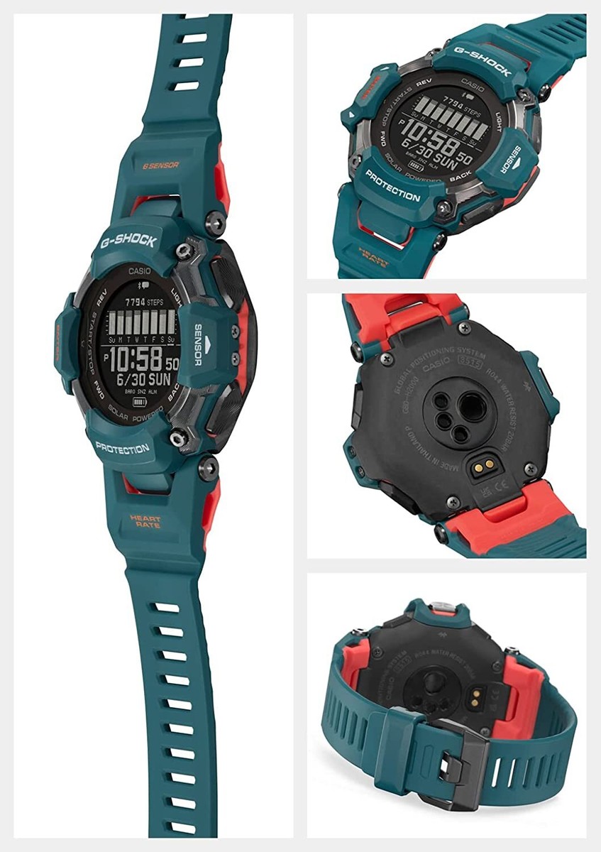 Casio G-SHOCK GBD-H2000-2JR G-SQUAD NEW Digital Sport GPS
