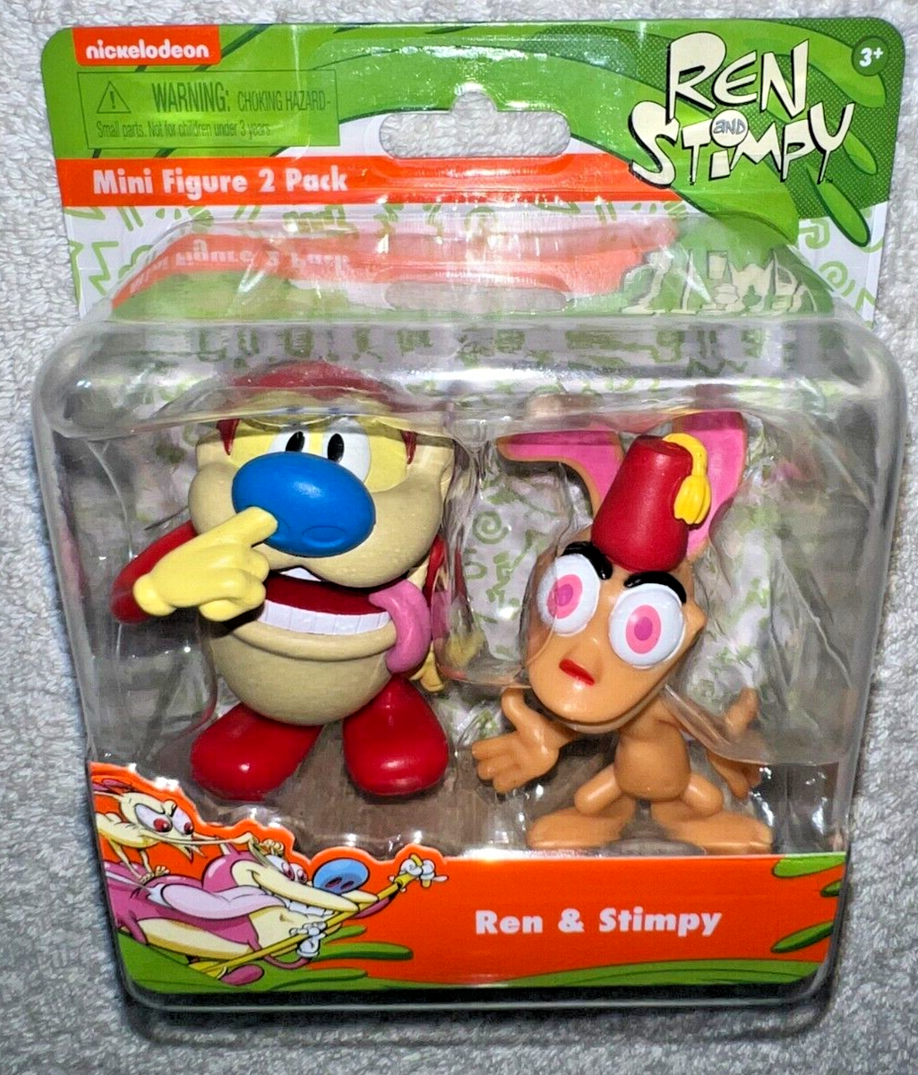 NICKELODEON REN & STIMPY MINI FIGURE 2 PACK **NEW** | eBay