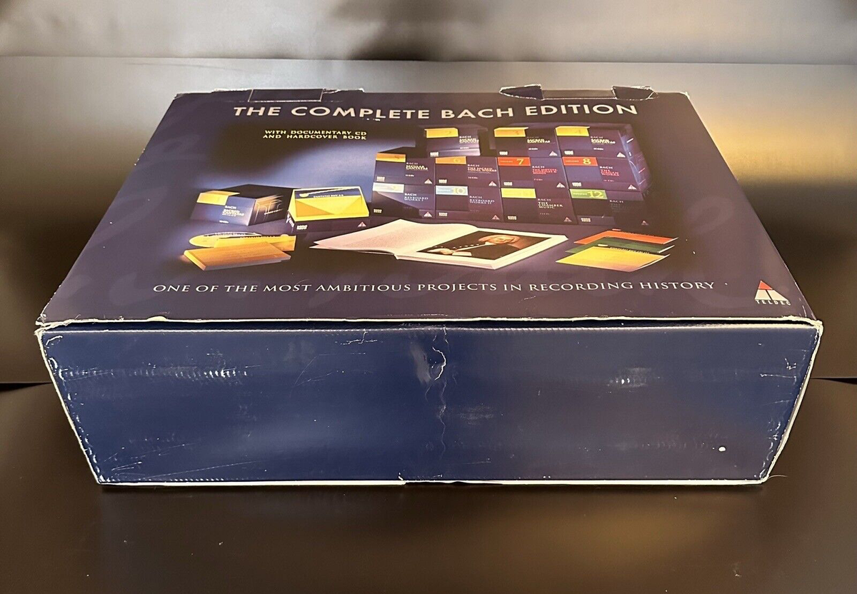 RARE - BACH 2000 COMPLETE EDITION 12 VOLS [Teldec 153 CD Box Set