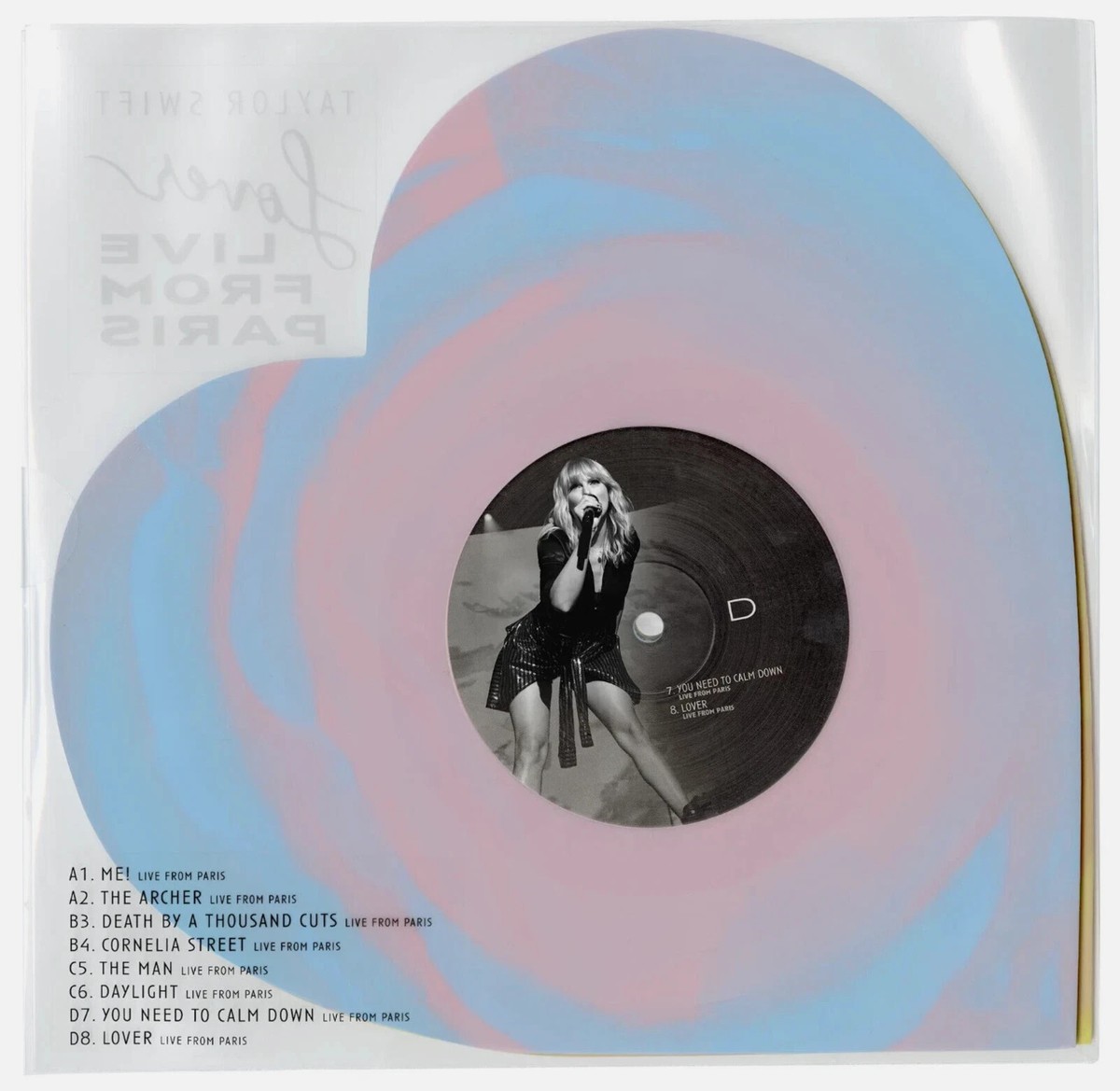 Lover [Live From Paris] by Taylor Swift (Record,2023) for sale