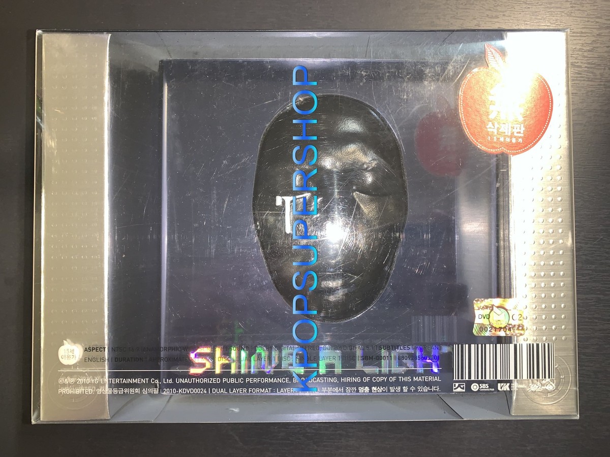 G-Dragon Live Concert Shine a Light 2 DVD Photobook New BIGBANG GD