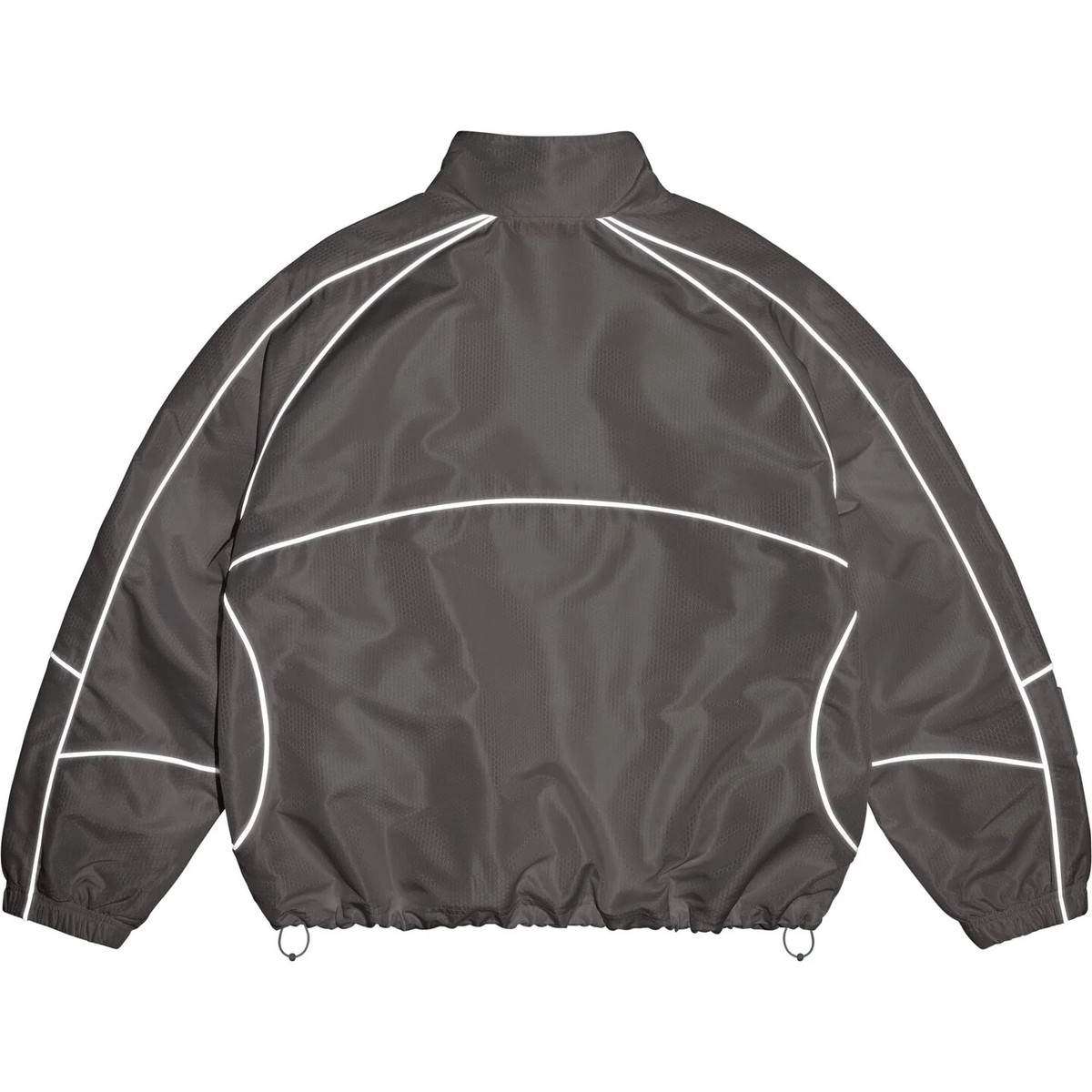 Supreme Reflective Piping Pullover Black White Navy Red 4colors