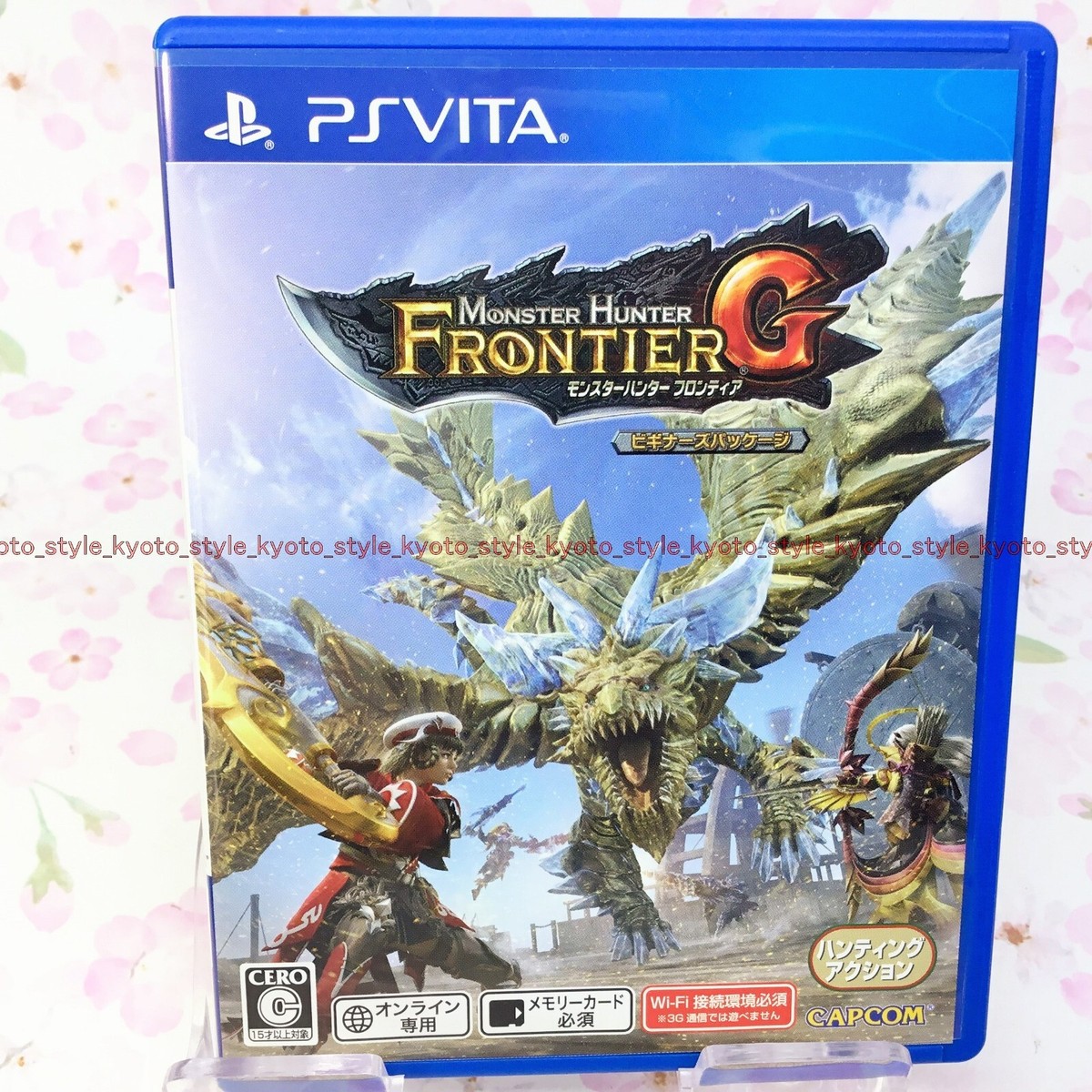 USED PS VITA Monster Hunter Frontier G Beginner's package 56304