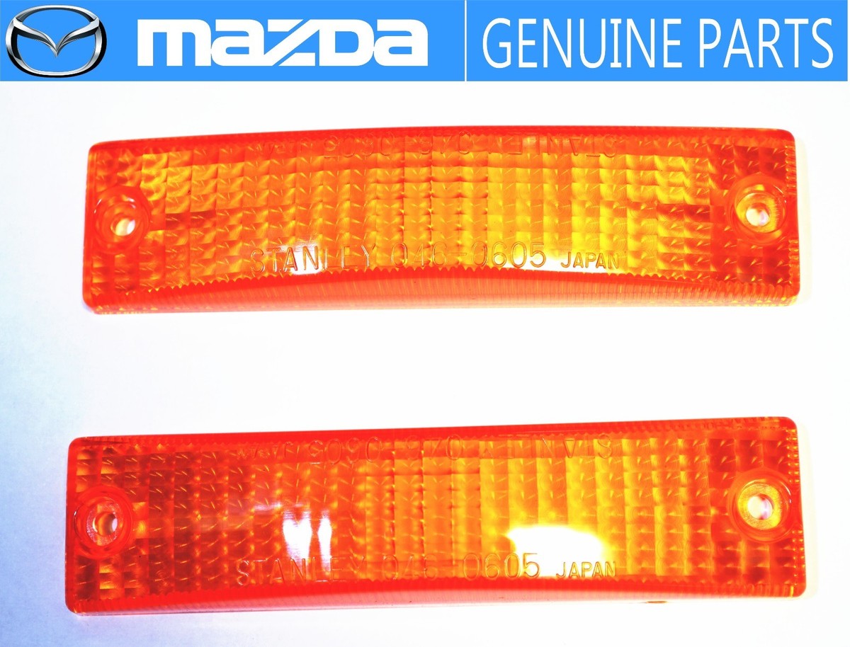 Mazda RX-7 FC3S Front Fender Side Marker Corner Turn Signal Lens