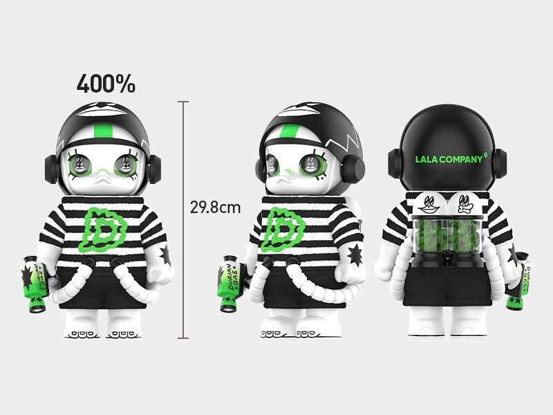 MEGA SPACE MOLLY 400% Lala Company Durian Man Collectible Art