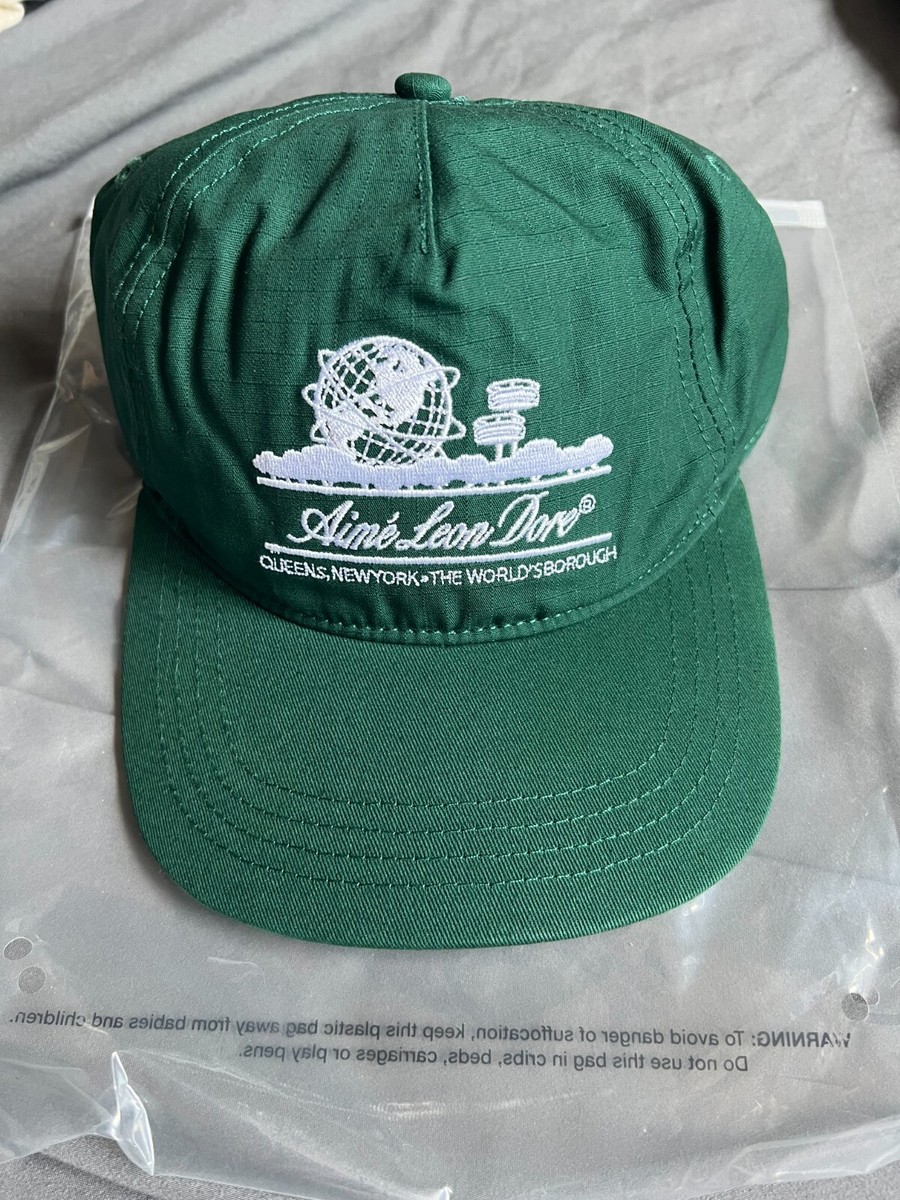 NEW AIME LEON DORE unisphere SnapBack hat cap in green | eBay