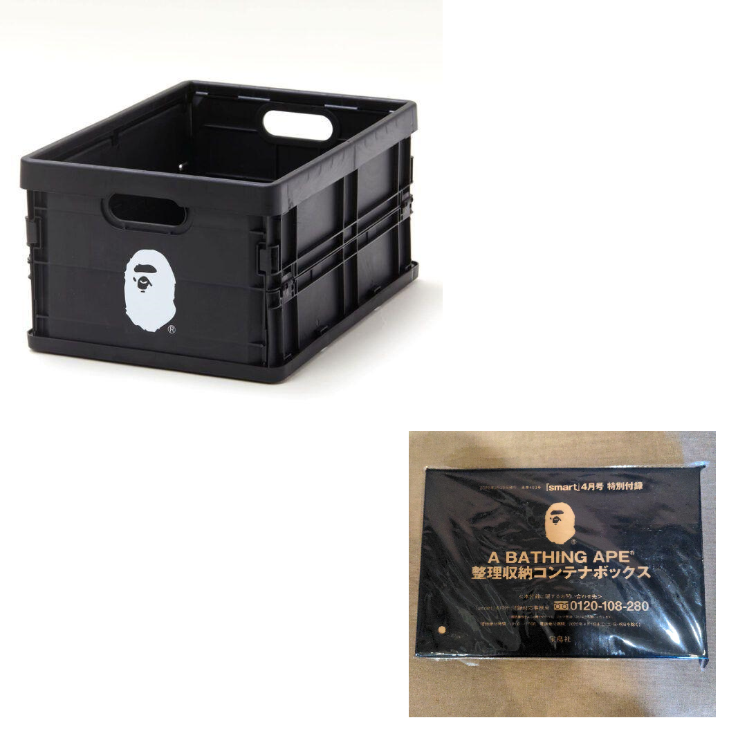 A BATHING APE コンテナボックス A BATHING APE Organize Storage