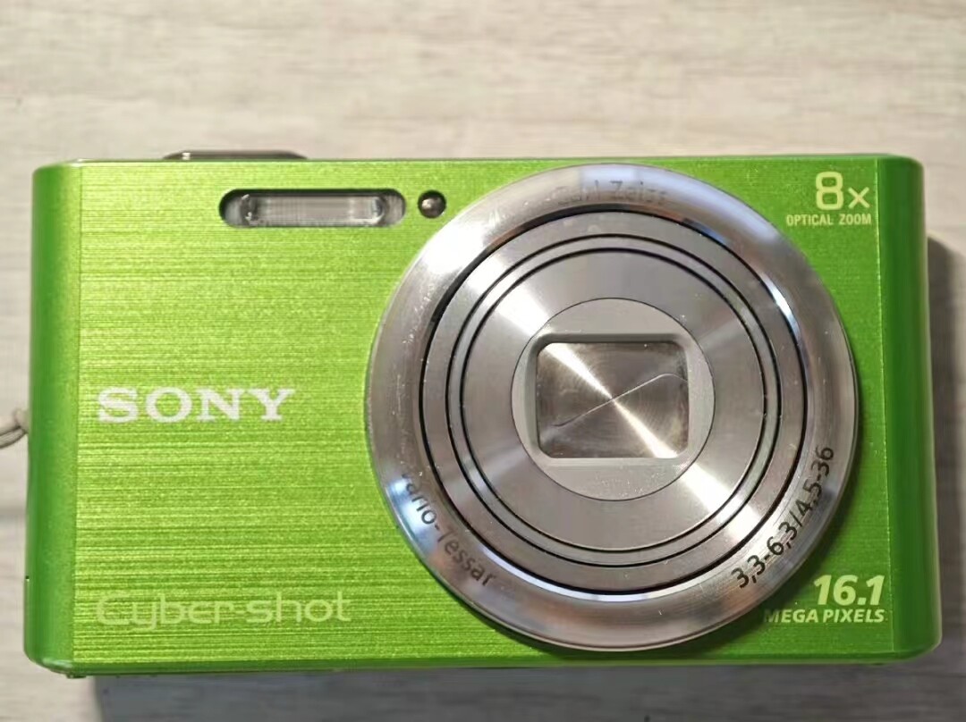 SONY Cyber-shot DSC-W730 16.1MP CCD Vintage Digital Camera -Green