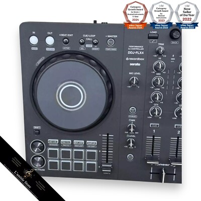 Pioneer DJ DDJ-FLX4 2-Channel DJ Controller Rekordbox Serato Japan