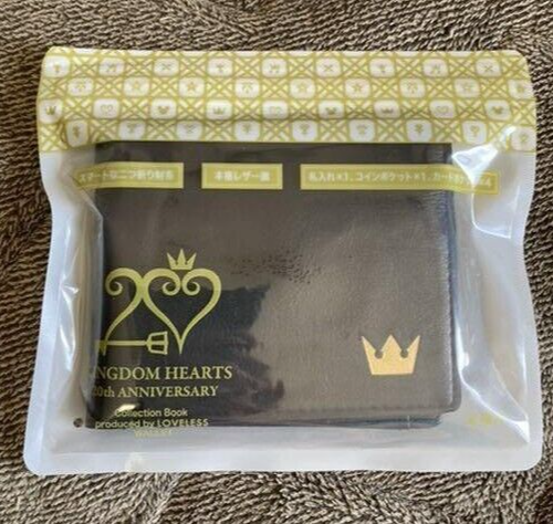 Kingdom Hearts Wallet 20th ANNIVERSARY Collection Book LOVELESS