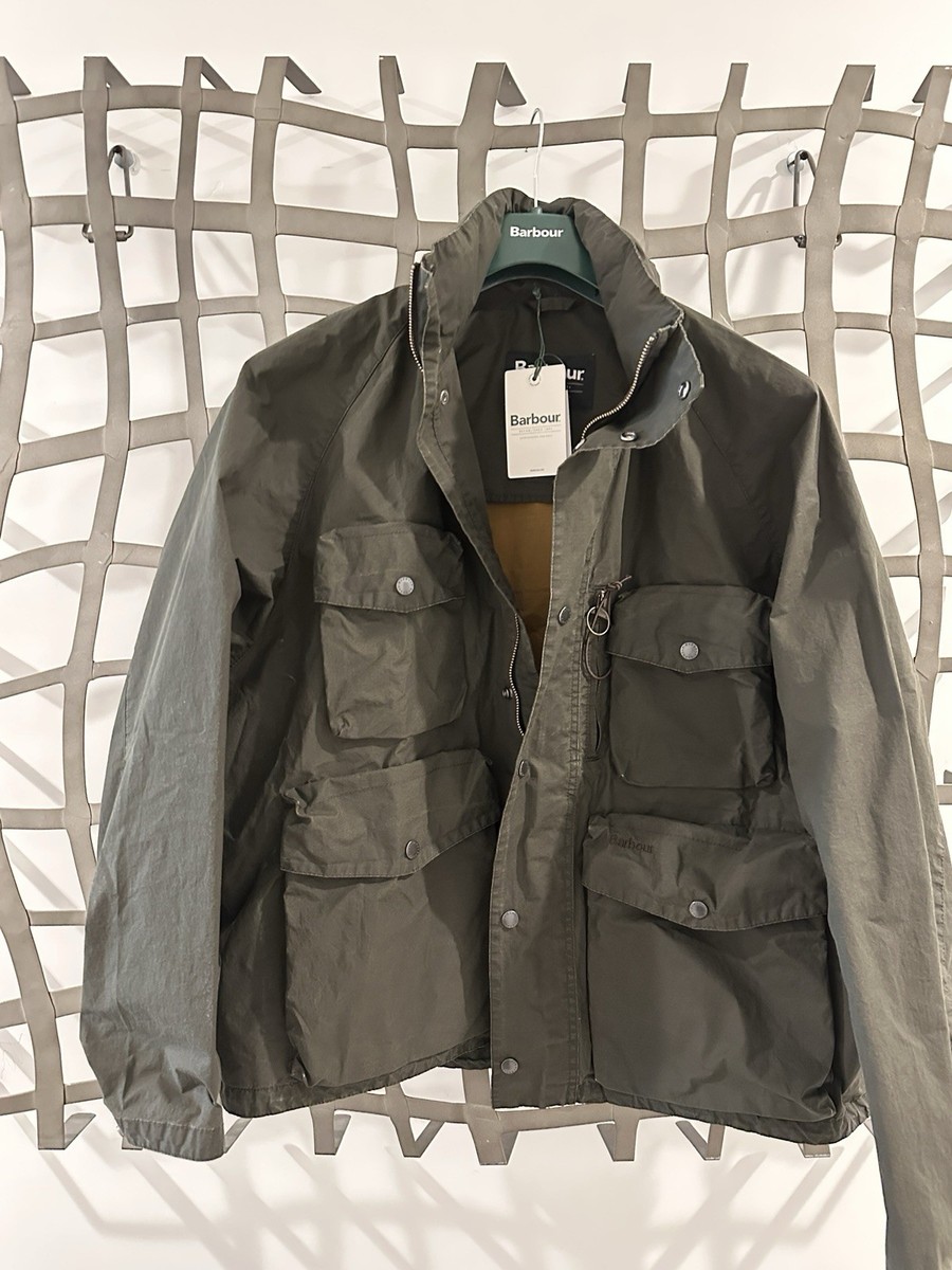 New Barbour X Westmorland Showerproof Jacket Mens XL Green | eBay
