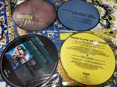 Marilyn Manson / 4 Picture Disc set Beautiful People, Rock is Dead