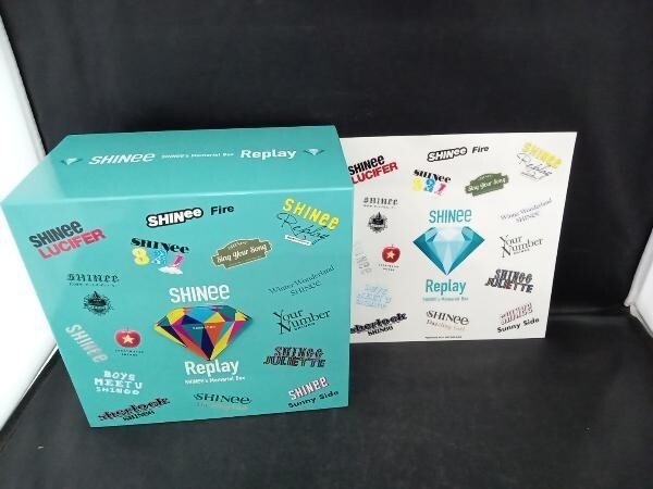 SHINee 10th Japan Debut SHINee's Memorial Box Replay 15CD 3DVD BOX
