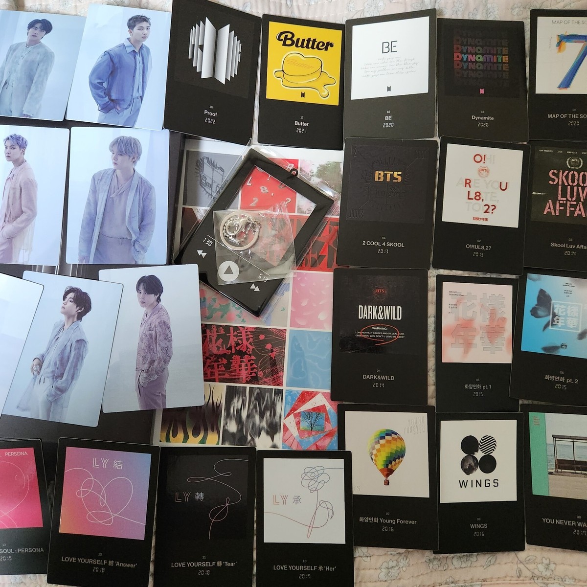 BTS HYBE Photocard Holder set Exhibition Proof In SEOUL Only