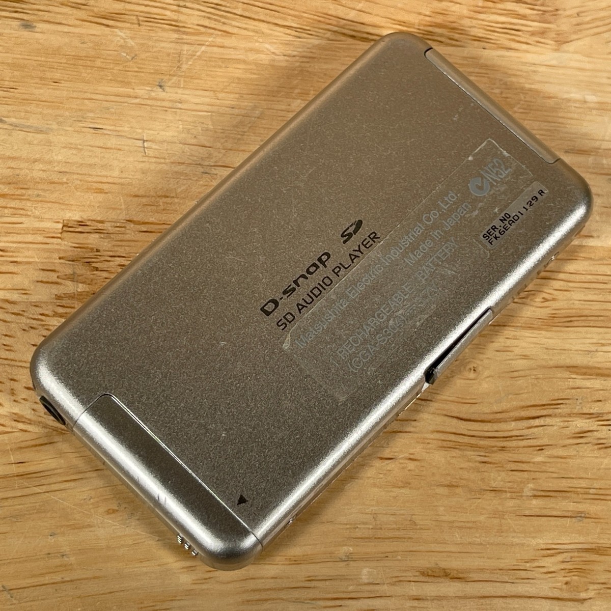 Panasonic D-SNAP SV-SD770V Black & Silver Portable Sd Audio Player