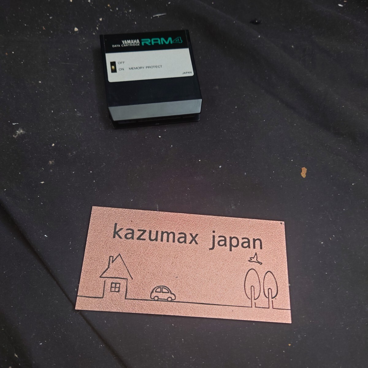 Yamaha RAM4 Data Cartridge Memory Card for Vintage Yamaha